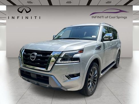 Used 2024 Nissan Armada Platinum w/ Captain's Chairs Package AWD/4WD image 3