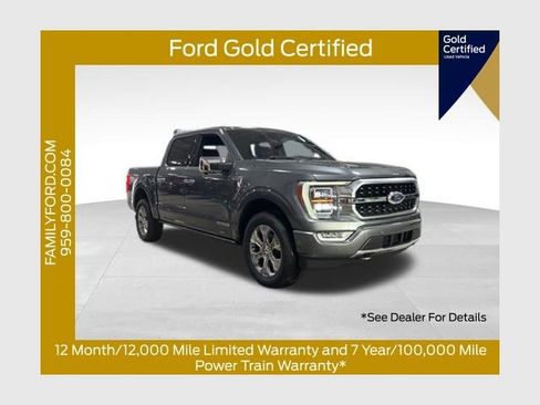 Certified 2023 Ford F150 Platinum w/ Equipment Group 701A High AWD/4WD image 1