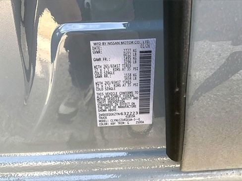 New 2026 Nissan Frontier SV image 13