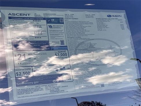 New 2025 Subaru Ascent Bronze Edition image 31