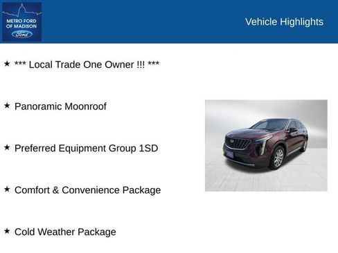 Used 2023 Cadillac XT4 Premium Luxury FWD image 2
