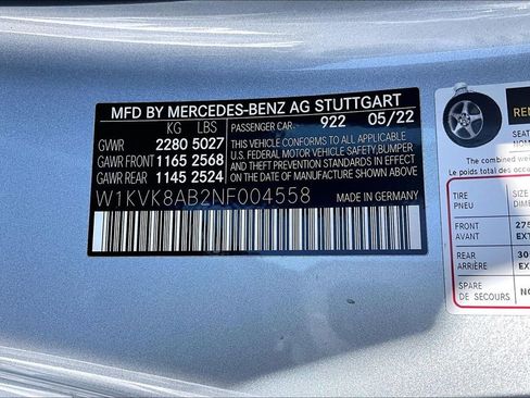 Used 2022 Mercedes-Benz SL 55 AMG 4MATIC image 34