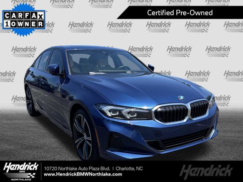 Certified 2023 BMW 330i Sedan w/ Driving Assistance Package RWD image 1