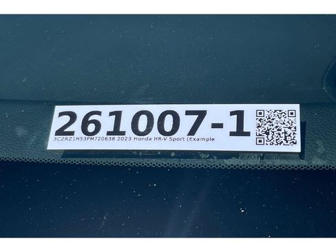 Certified 2023 Honda HR-V Sport image 19