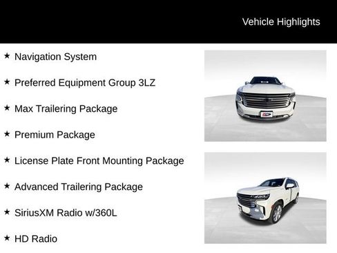 Used 2021 Chevrolet Tahoe High Country w/ Premium Package AWD/4WD image 13