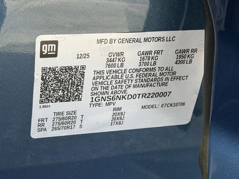 New 2026 Chevrolet Tahoe LT w/ Comfort Package image 23