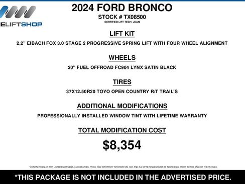 Used 2024 Ford Bronco Badlands image 2