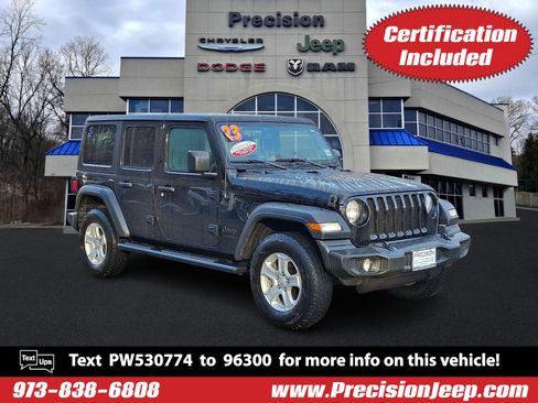 Certified 2023 Jeep Wrangler Sport S image 1