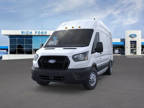 New 2026 Ford Transit 350 148 High Roof Extended DRW w/ Load Area Protection Package RWD image 2