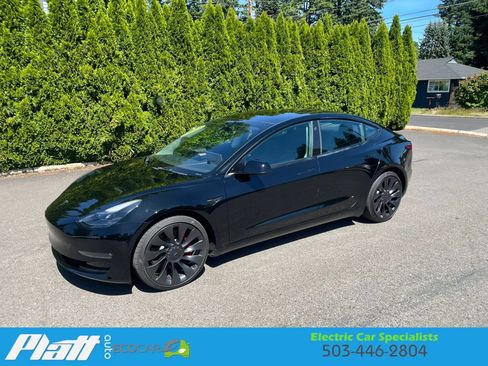 Used 2023 Tesla Model 3 Performance AWD/4WD image 4