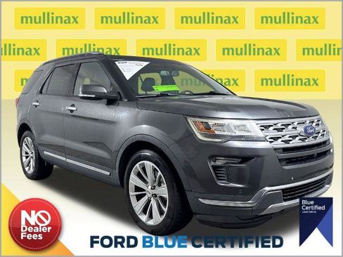 Certified 2019 Ford Explorer Limited w/ Class III Trailer Tow Package FWD image 1