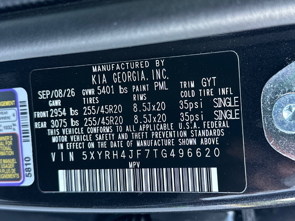New 2026 Kia Sorento EX w/ EX Premium Package FWD image 35