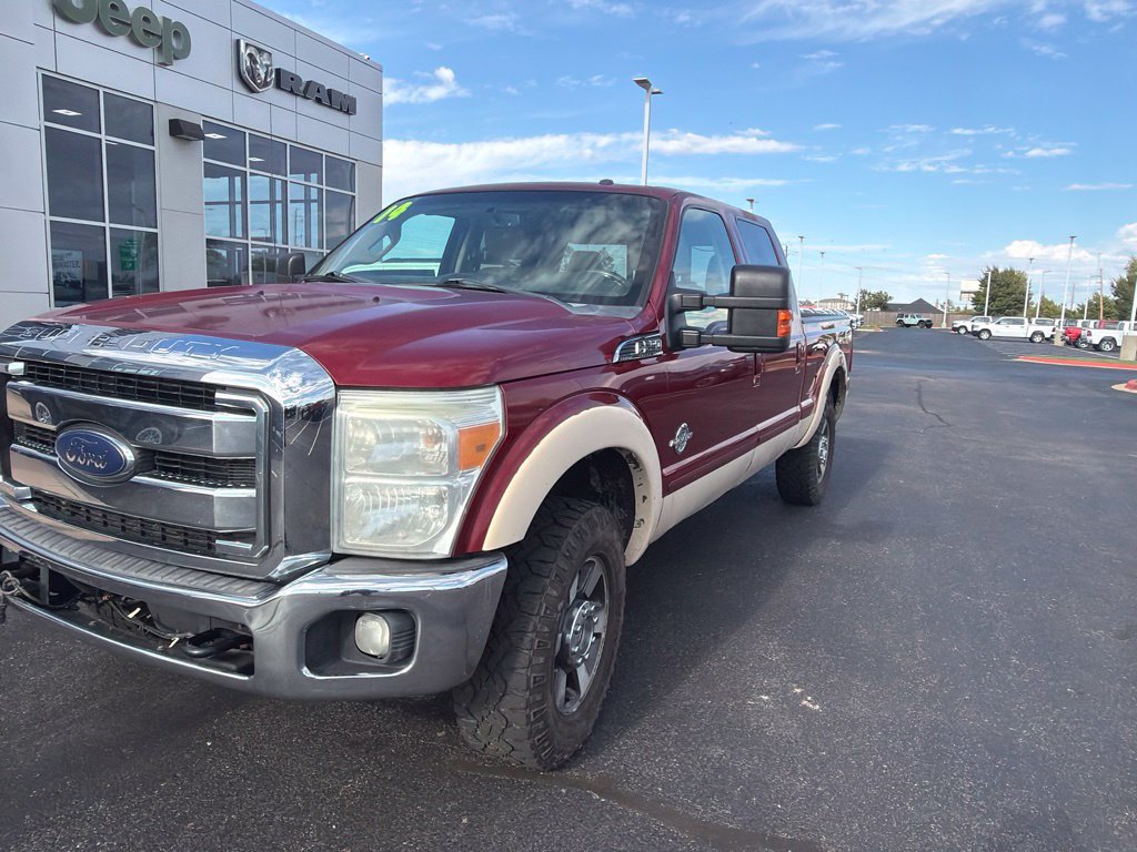 Used 2014 Ford F250 Lariat w/ Lariat Ultimate Package AWD/4WD image 2
