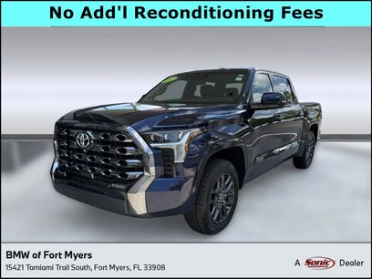 Used 2022 Toyota Tundra Platinum w/ Advanced Package