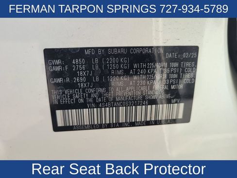 Used 2025 Subaru Outback Limited w/ Popular Package #2 image 23