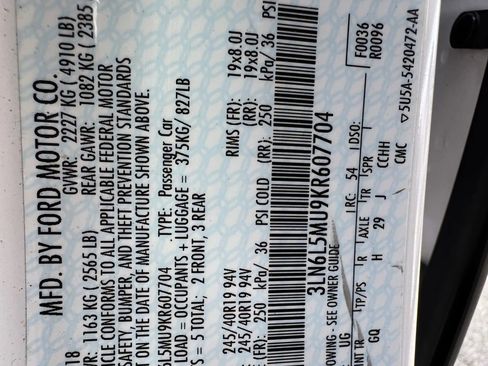 Used 2019 Lincoln MKZ Reserve image 35