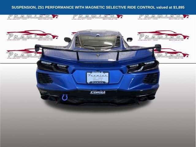 Used 2021 Chevrolet Corvette Stingray Preferred Cpe w/ Z51 Performance Package RWD image 4