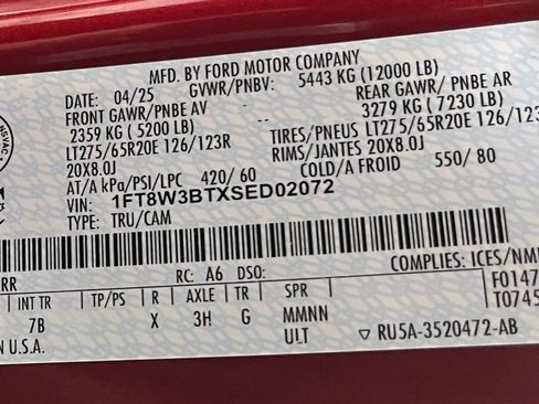 Used 2025 Ford F350 Platinum AWD/4WD image 63