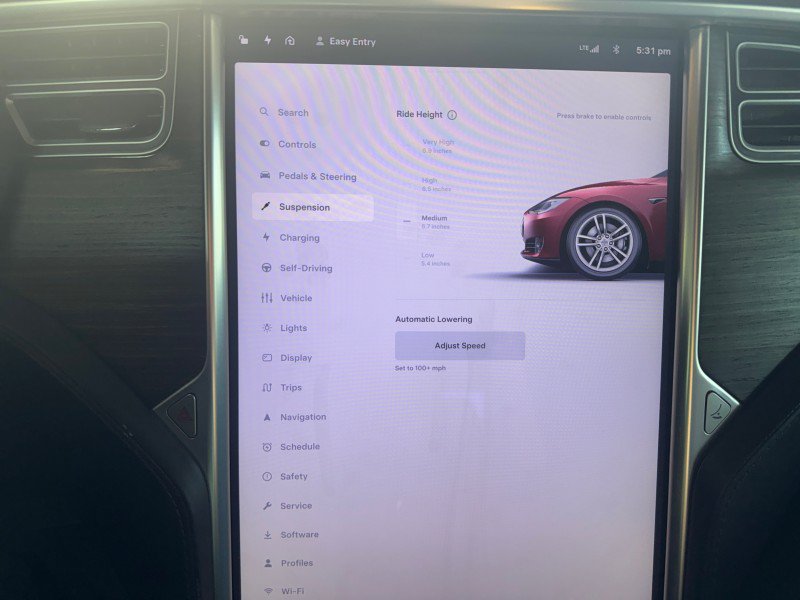 Used 2015 Tesla Model S 70D AWD/4WD image 44