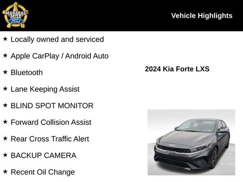 Used 2024 Kia Forte LXS w/ LXS Technology Package image 2