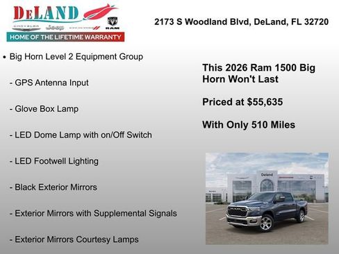 New 2026 RAM 1500 Big Horn AWD/4WD image 19