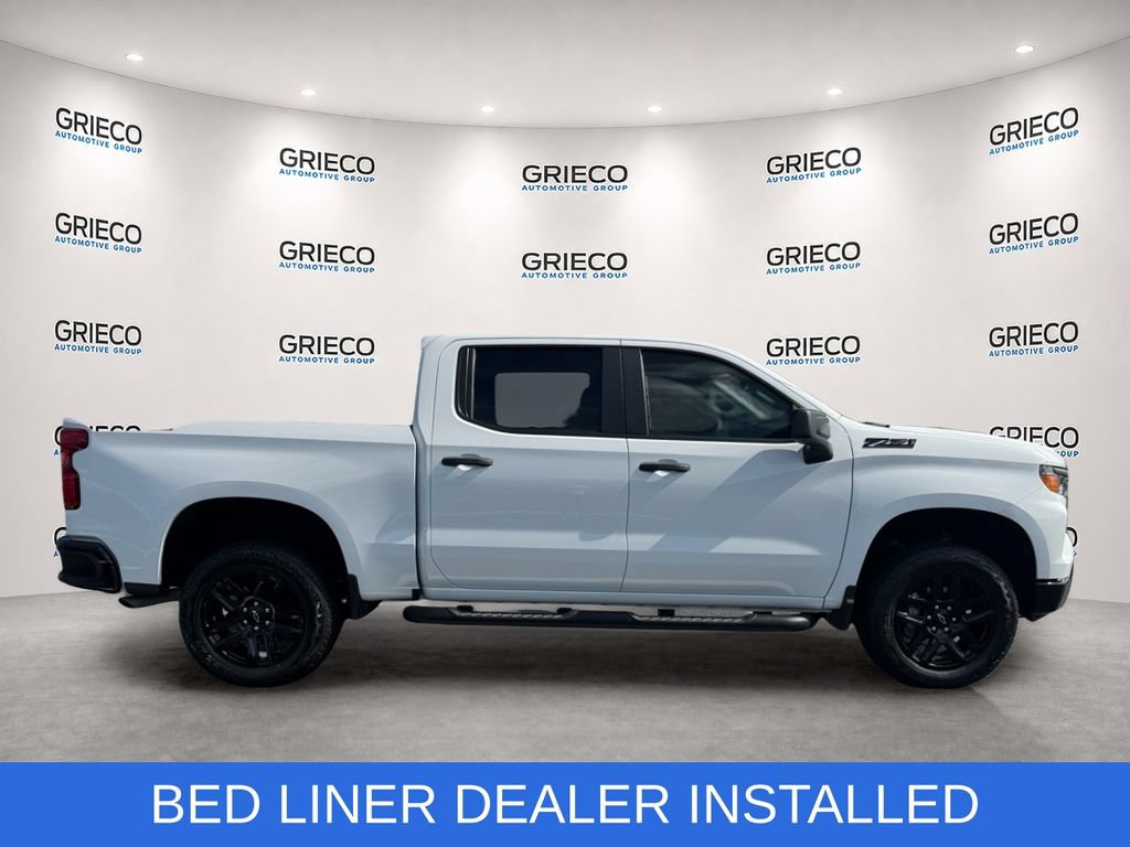 Certified 2024 Chevrolet Silverado 1500 Custom Trail Boss w/ Turbomax Blackout Package AWD/4WD image 8