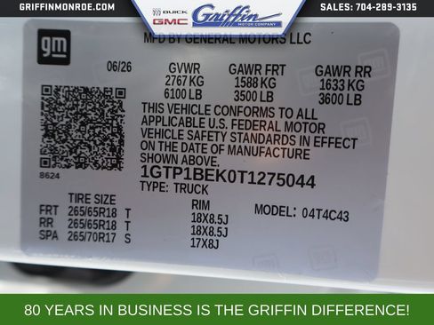 New 2026 GMC Canyon Elevation w/ Convenience Package RWD image 32