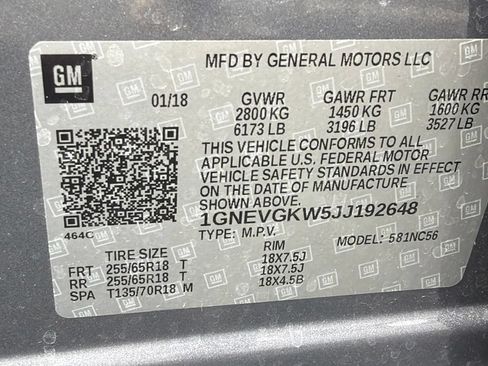 Used 2018 Chevrolet Traverse LT AWD/4WD image 13