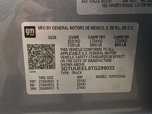 Used 2026 GMC Sierra 1500 AT4 w/ AT4 Premium Package AWD/4WD image 45