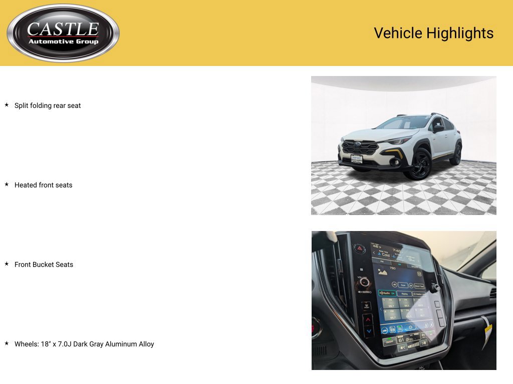 Certified 2024 Subaru Crosstrek 2.5i Sport AWD/4WD image 7