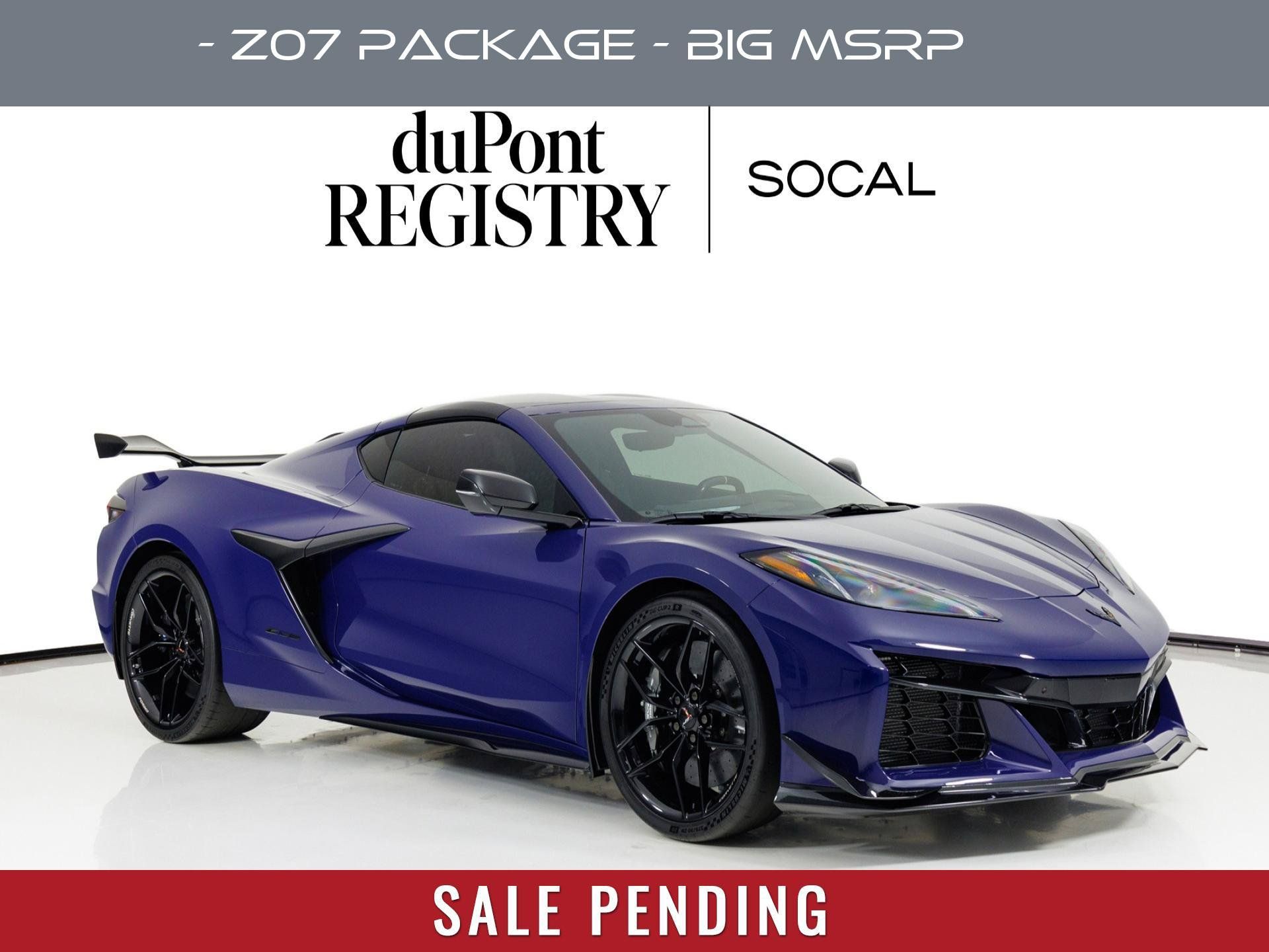 Used 2026 Chevrolet Corvette Z06 w/ Z07 Performance Package RWD image 1
