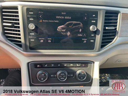 Used 2018 Volkswagen Atlas SE AWD/4WD image 15