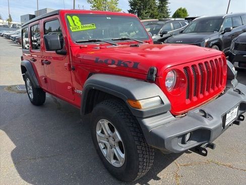 Used 2018 Jeep Wrangler Unlimited Sport S AWD/4WD image 5