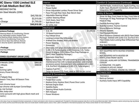 Certified 2022 GMC Sierra 1500 SLE AWD/4WD image 30