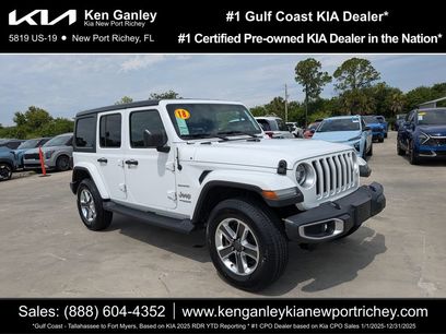 Used 2018 Jeep Wrangler Unlimited Sahara w/ LED Lighting Group