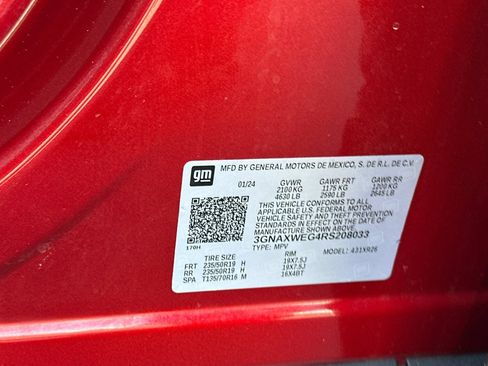 Used 2024 Chevrolet Equinox RS AWD/4WD image 39