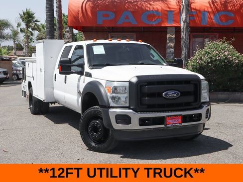Used 2013 Ford F550 2WD Crew Cab Super Duty w/ Payload Upgrade Pkg image 1