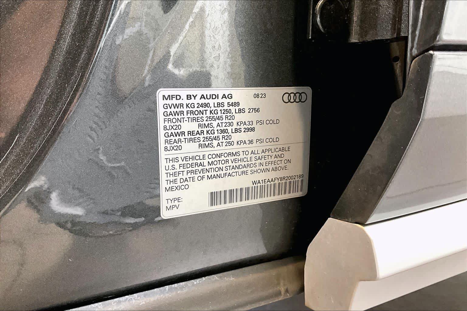 Certified 2024 Audi Q5 2.0T Premium Plus w/ Premium Plus Package AWD/4WD image 34