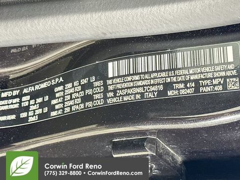 Used 2020 Alfa Romeo Stelvio Ti AWD/4WD image 37