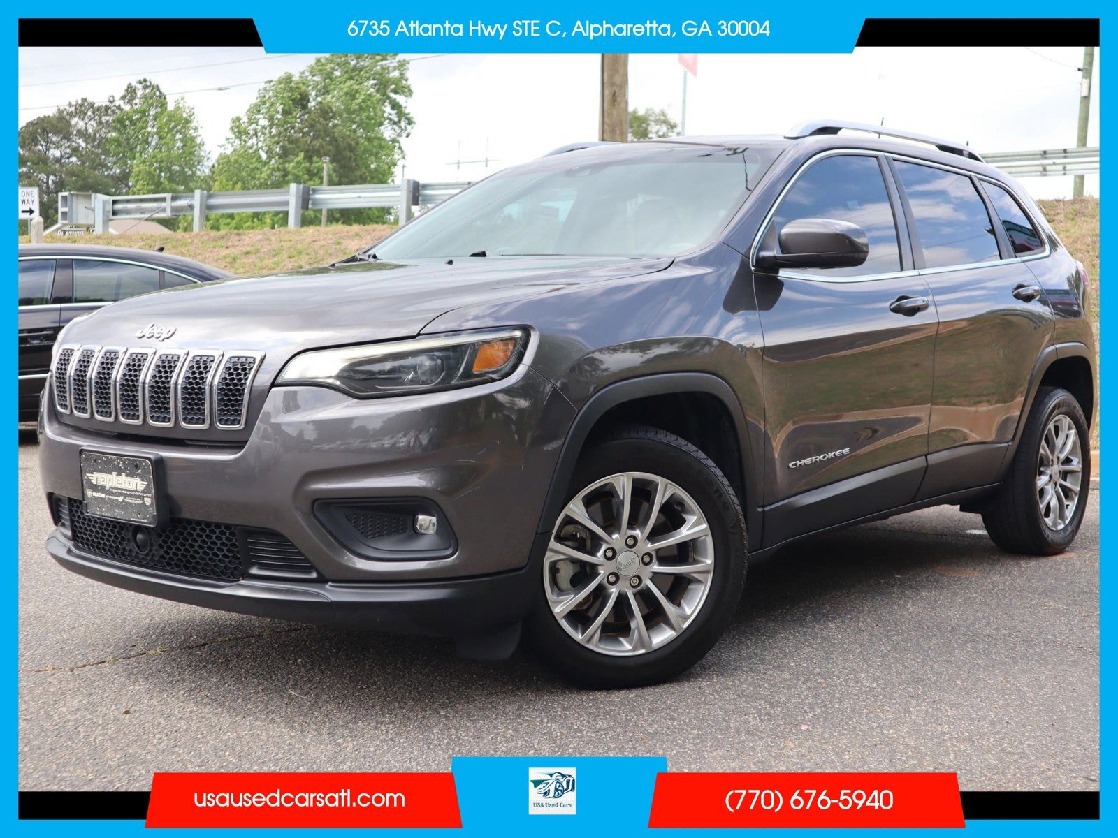 Used 2021 Jeep Cherokee Latitude Lux w/ Sun & Sound Group FWD image 1