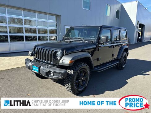 Certified 2021 Jeep Wrangler Unlimited Sport image 1