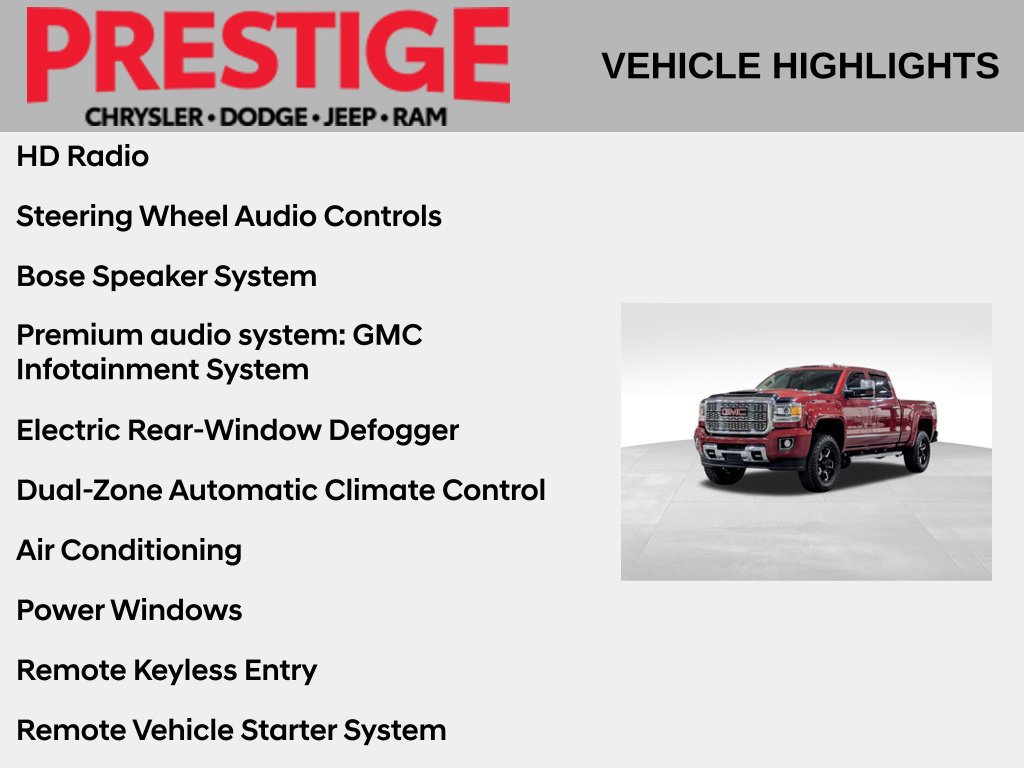 Used 2018 GMC Sierra 3500 Denali w/ Duramax Plus Package AWD/4WD image 4