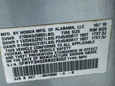 Used 2011 Honda Pilot EX-L image 40