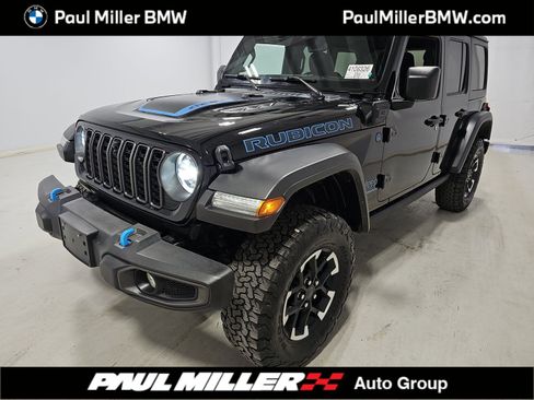 Used 2024 Jeep Wrangler Unlimited Rubicon 4xe w/ Technology Group image 1