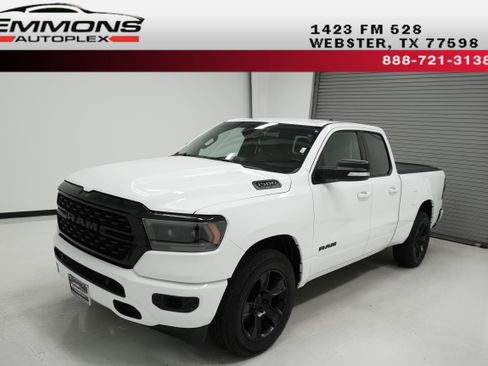 Used 2022 RAM 1500 Big Horn w/ Night Edition AWD/4WD image 1