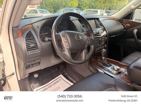 Used 2017 Nissan Armada Platinum w/ Captain Seat Package AWD/4WD image 12