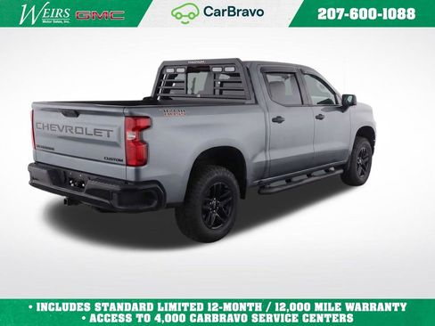 Used 2024 Chevrolet Silverado 1500 Custom Trail Boss w/ LPO, Dark Essentials Package AWD/4WD image 1
