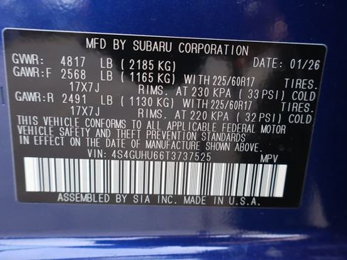New 2026 Subaru Crosstrek 2.5i Wilderness w/ Wilderness Package AWD/4WD image 25