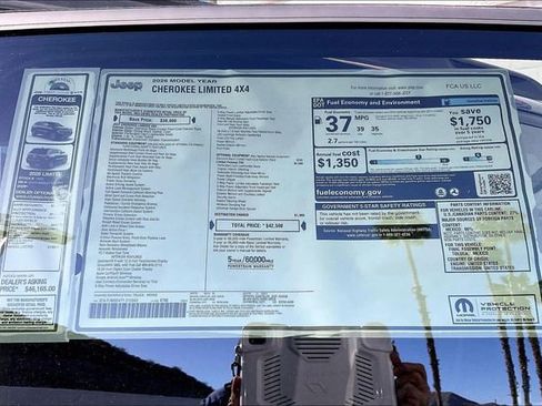 New 2026 Jeep Cherokee Limited image 16