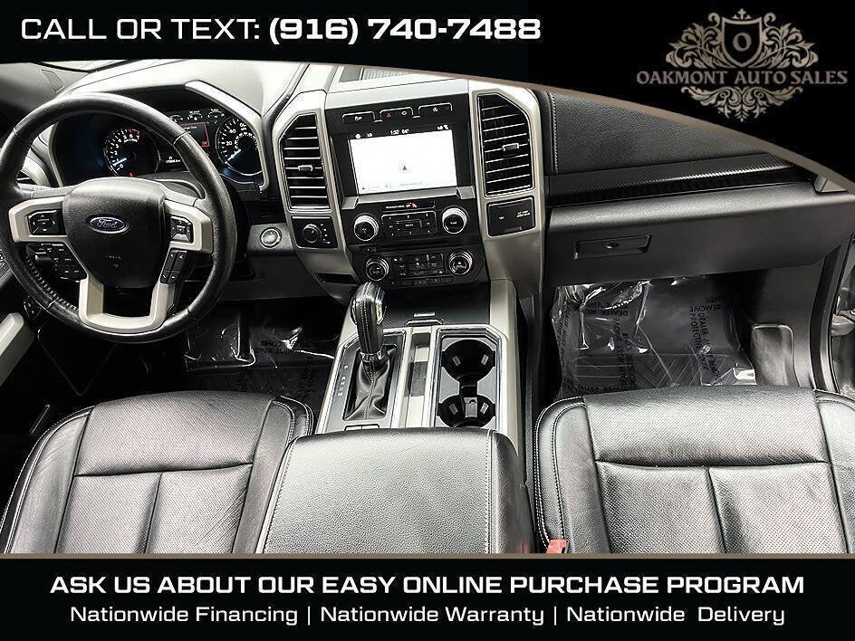 Used 2018 Ford F150 Lariat w/ Equipment Group 502A Luxury AWD/4WD image 17